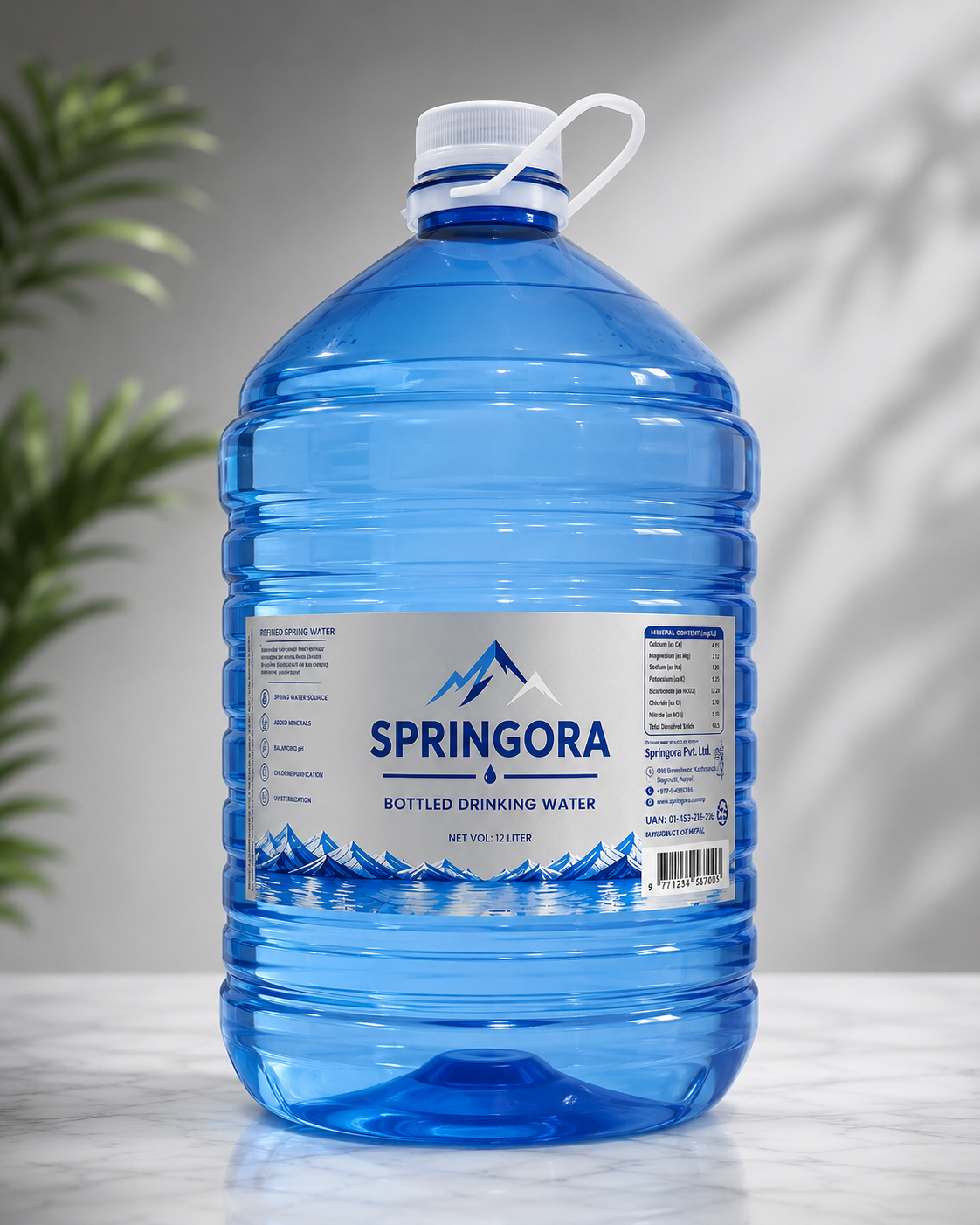 Original Springora 12 litre bottled drinking water