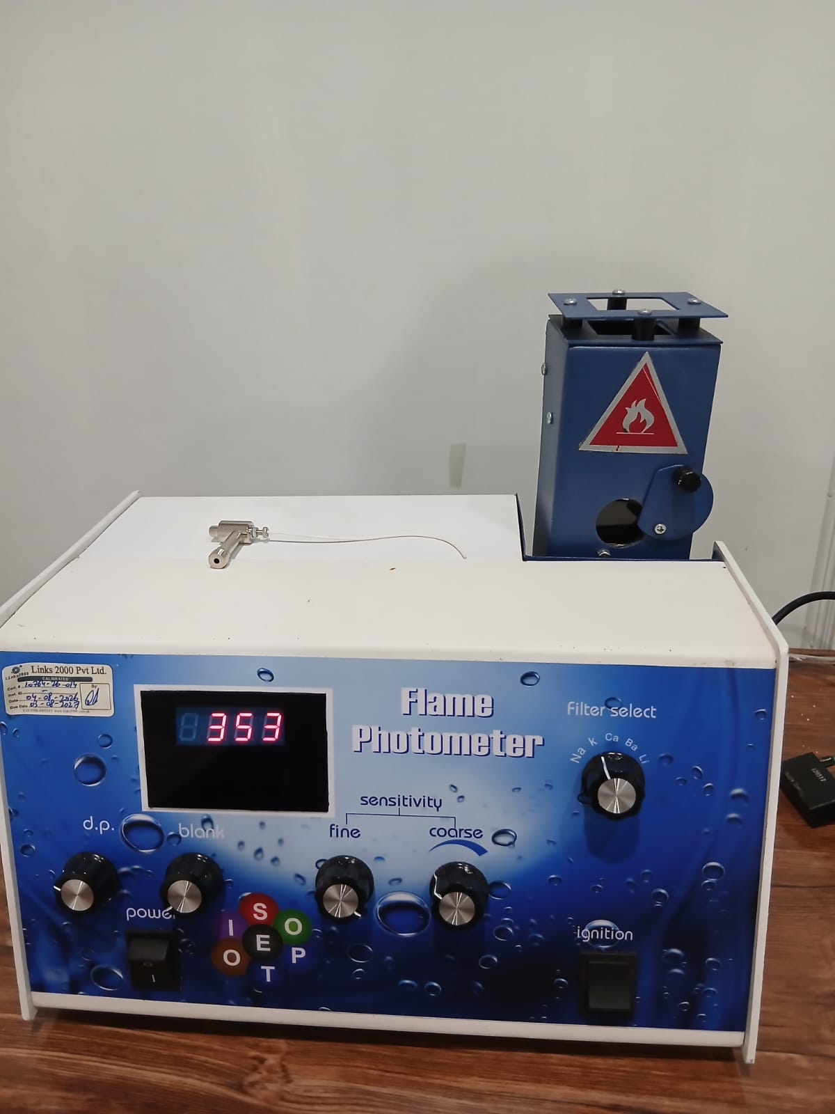 Flame photometer